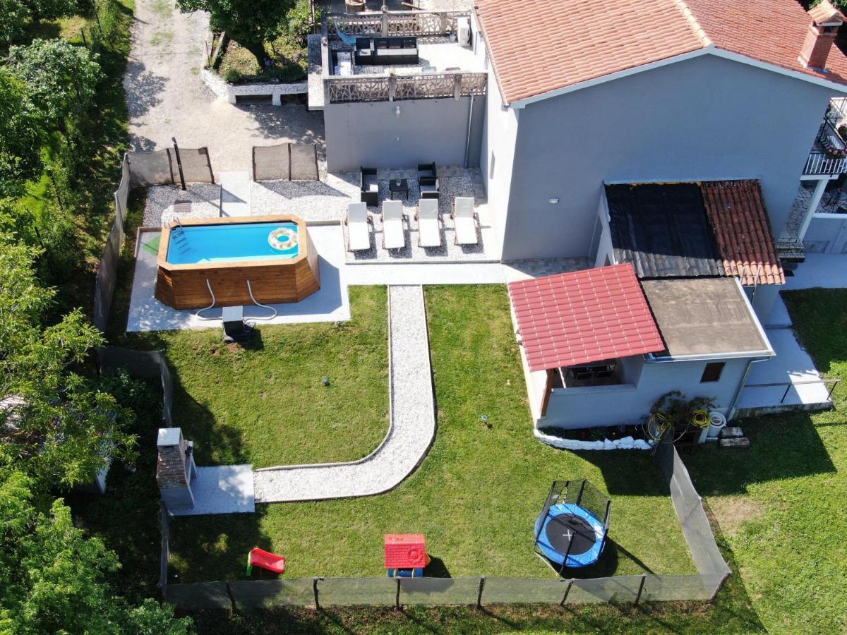 Apartman Goga With Pool And Jacuzzi Labin  Esterno foto