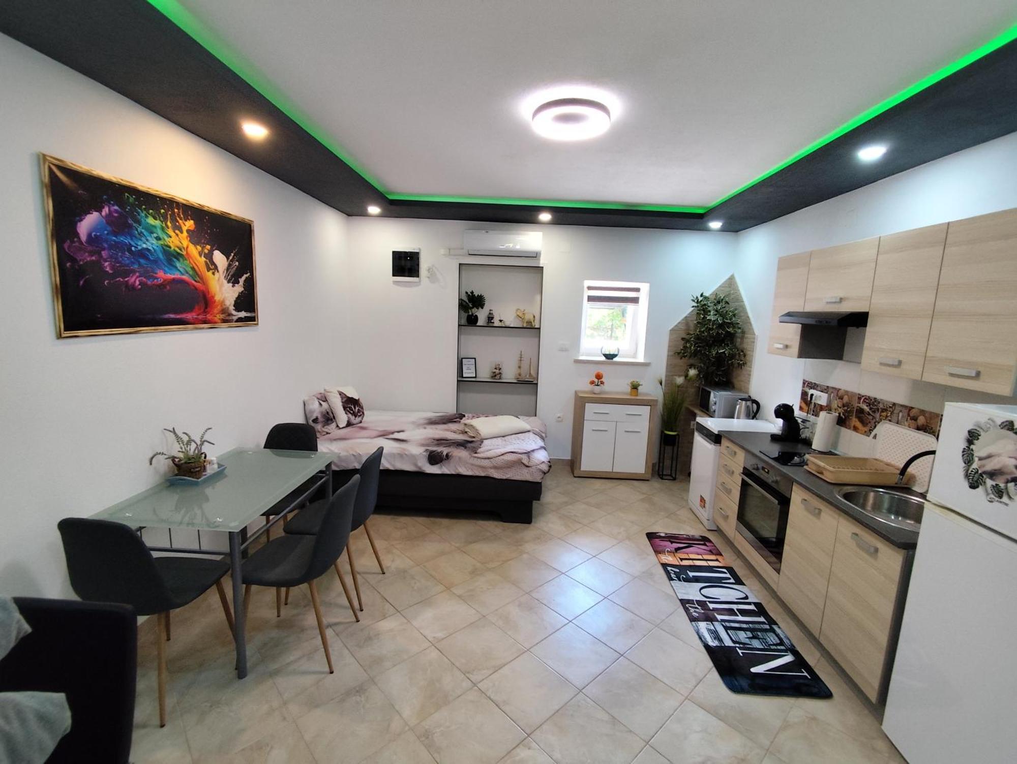 Apartman Goga With Pool And Jacuzzi Labin  Esterno foto